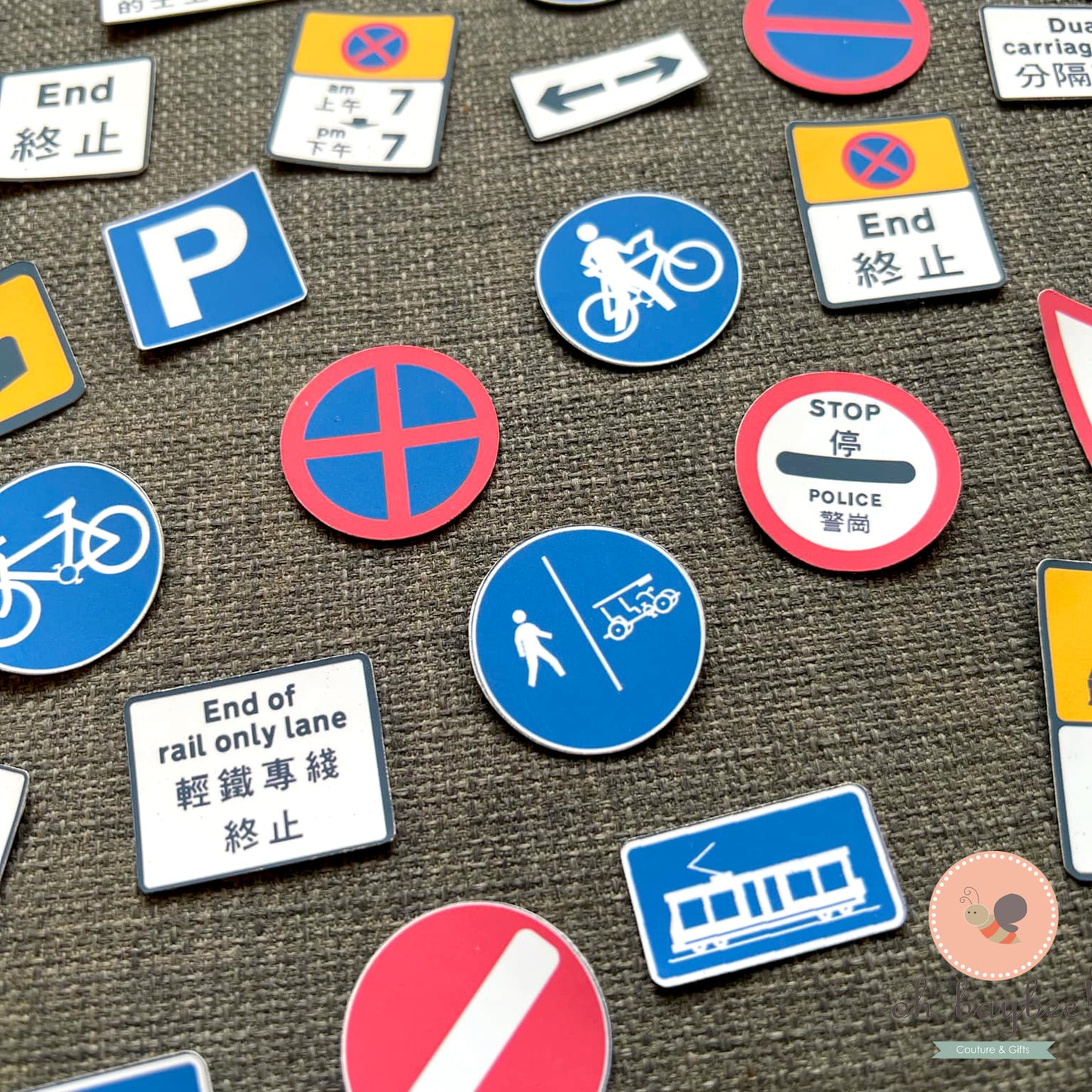 香港道路交通標誌貼紙