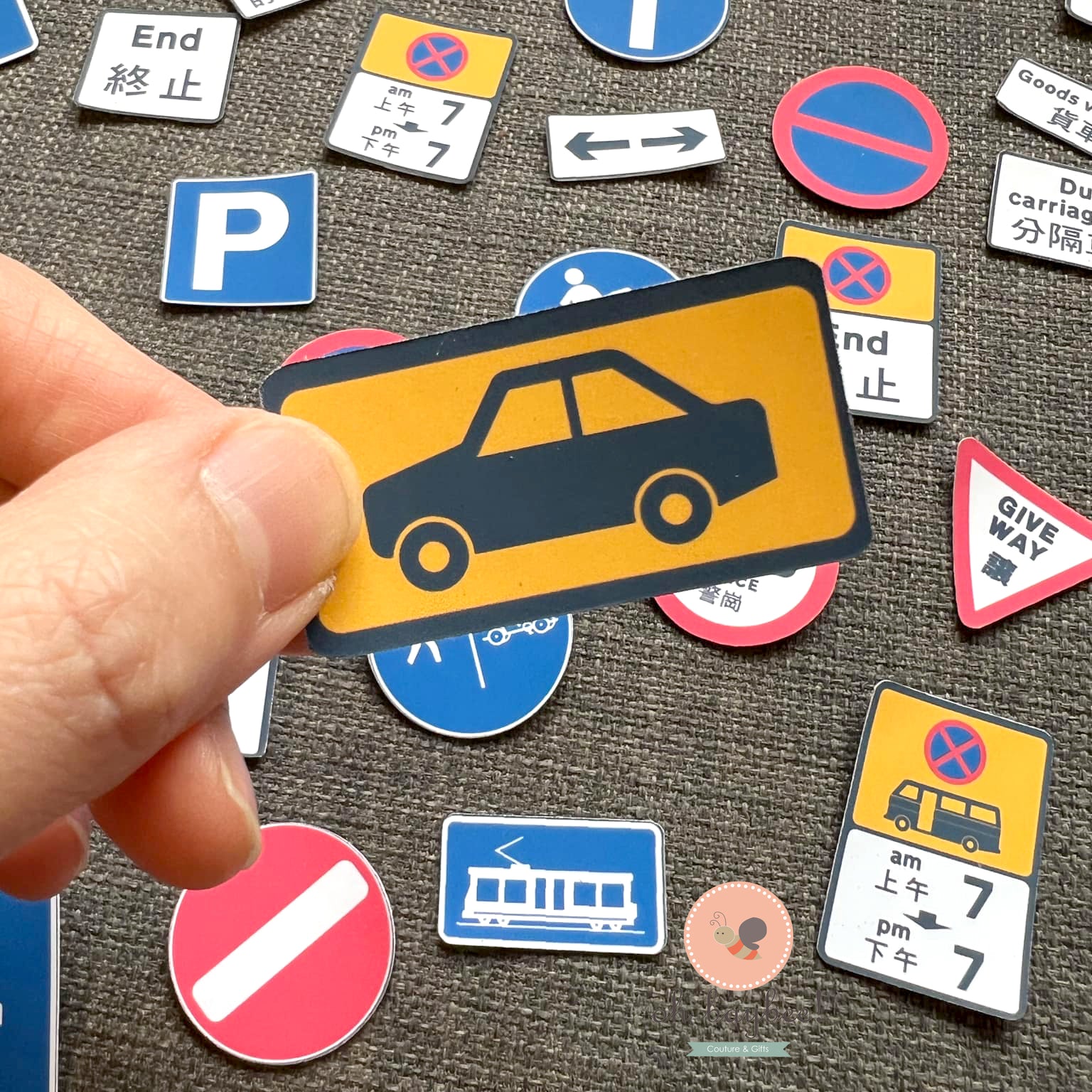  香港道路交通標誌貼紙